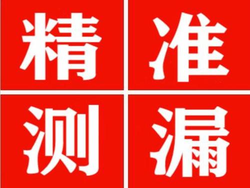 夹江尚嘉漏水精准查找